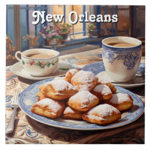 Carreau Beignets Nouvelle-Orléans Cuisinée Sucrée au Four