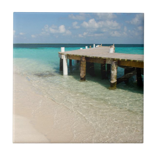Carreau Belize, mer des Caraïbes, Caye Goff. Une petite îl (Devant)