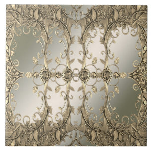 Carreau Belle Carrelage en céramique or