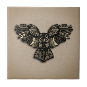 Carreau Belle Chouette rustique