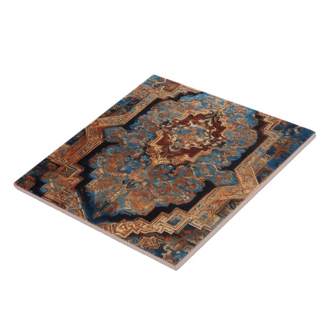 Carreau Belle collection populaire Perse vieux Motif (Côté)