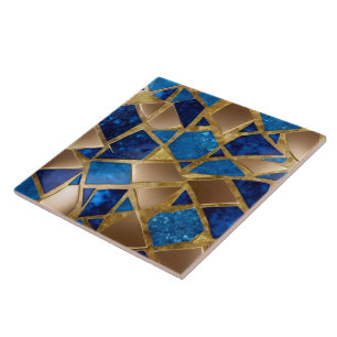 Carreau Belle collection tendance Ocean Blue Gold