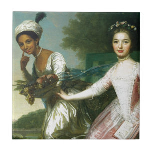 Carreau Belle et Madame Murray d'Elizabeth de Dido