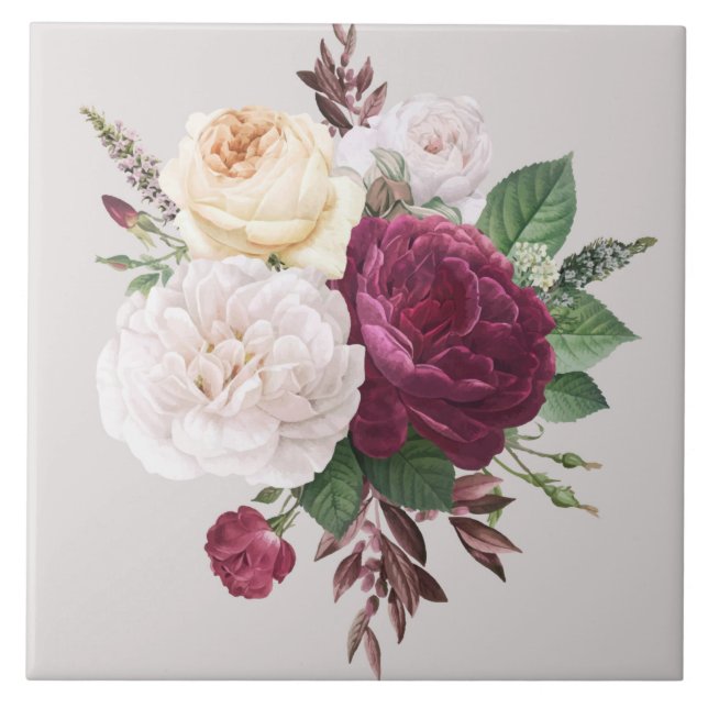 Carreau Belle florale  (Devant)