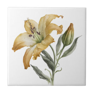 Carreau Belle Lily Vintage Carrelage en céramique