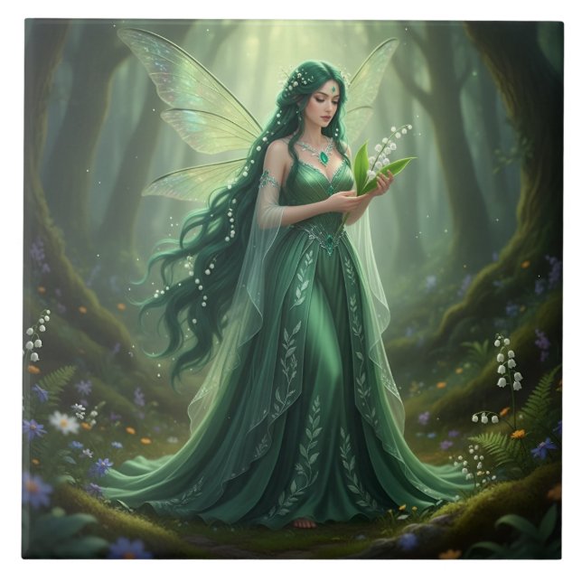 Carreau Belle May Emerald Fairy (Devant)