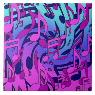 Carreau Belle Musique Colorée Carrelage décoratif en céram