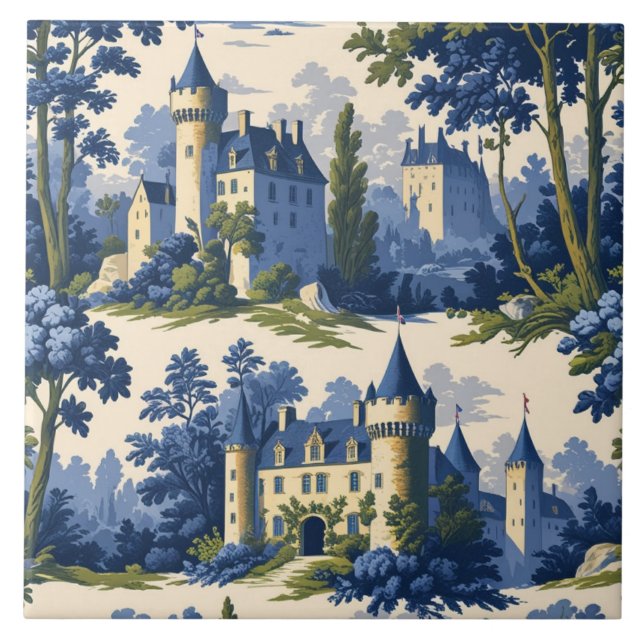 Carreau Belle tuile en céramique (Devant)