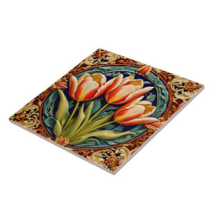 Carreau Belle Tulipes Collection moderne