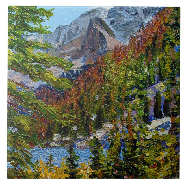 Carreau Belle vue sur le lac (Devant)