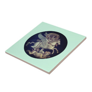 Carreau Bellerophon on Pegasus