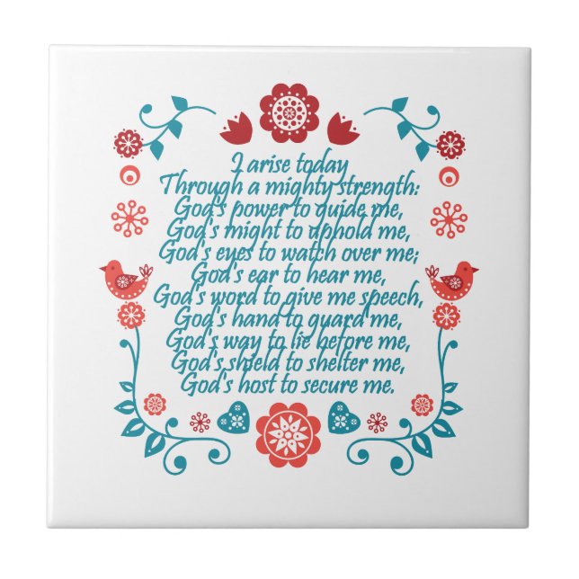 Carreau Bénédiction de 12 (Devant)