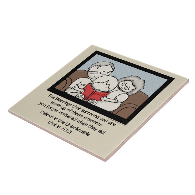 Carreau Bénédictions vous entourent (Côté)