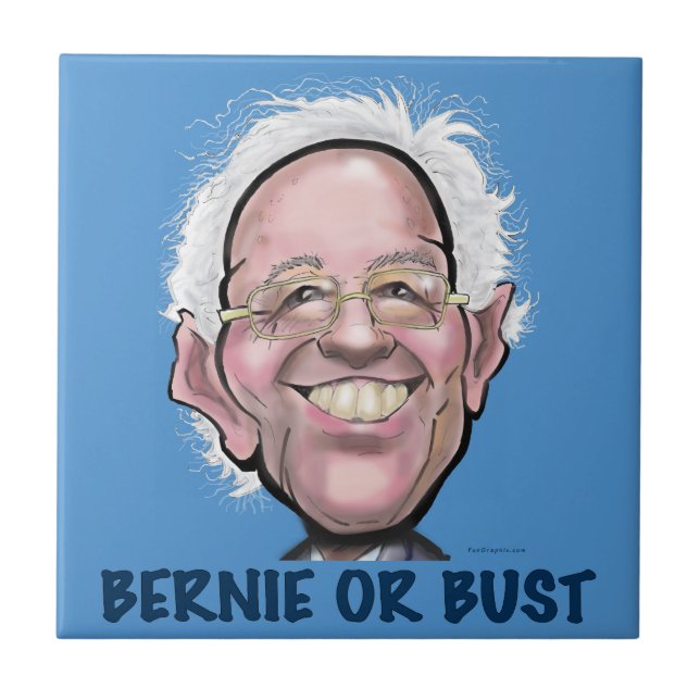 CARREAU BERNIE OU BUST (Devant)