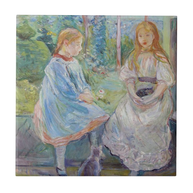 Carreau Berthe Morisot - Jeunes filles à la fenêtre (Devant)