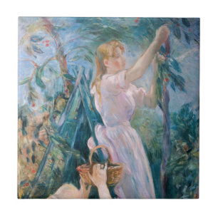 Carreau Berthe Morisot - La Cueilleuse de cerises