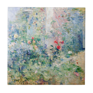 Carreau Berthe Morisot - Le jardin à Bougival