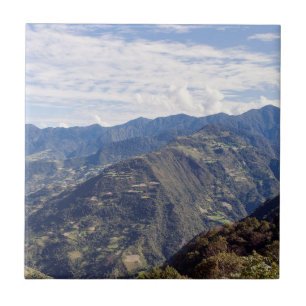 Carreau Bhoutan paisible montagnes orientales - Himalaya