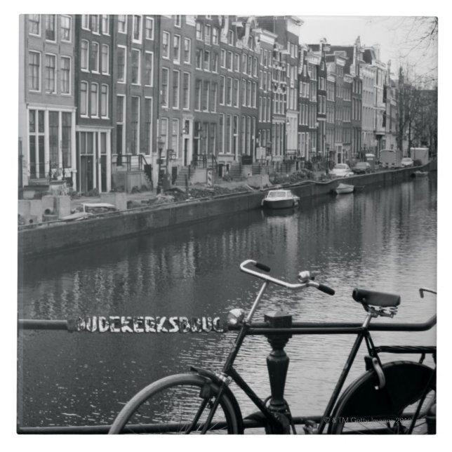 Carreau Bicyclette par le canal (Devant)