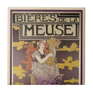Carreau Bière de la Meuse par Marc Auguste Bastard