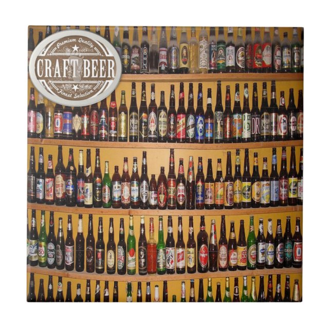 Carreau Bière en céramique (Devant)
