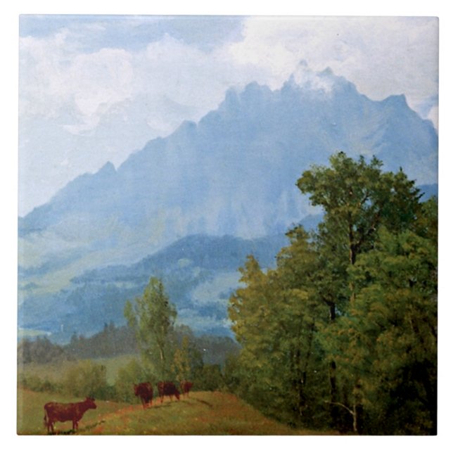 Carreau Bierstadt - Mont Pilatus (Devant)
