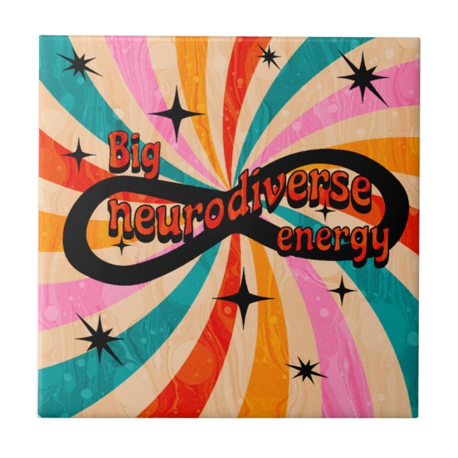 Carreau Big neurodiverse energy!!! (Devant)