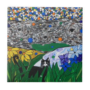 Carreau billy le chat et son jardin secret
