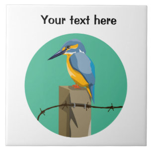 Carreau Bird Kingfisher