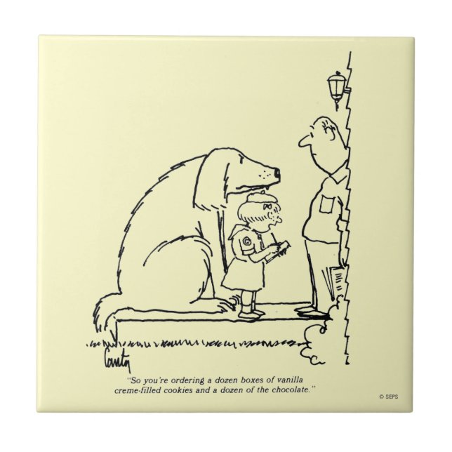 Carreau Biscuits de commande (Devant)