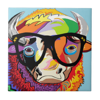 Carreau Bison "Buffalo " de hippie