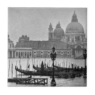 Carreau Black Blanc Grand Canal Venise Italie Voyage