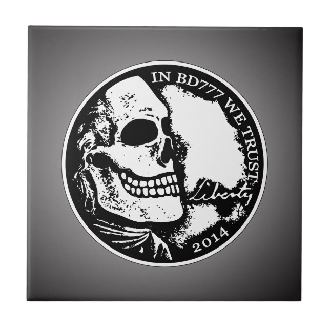 Carreau Black Death 777 - Liberty (Devant)