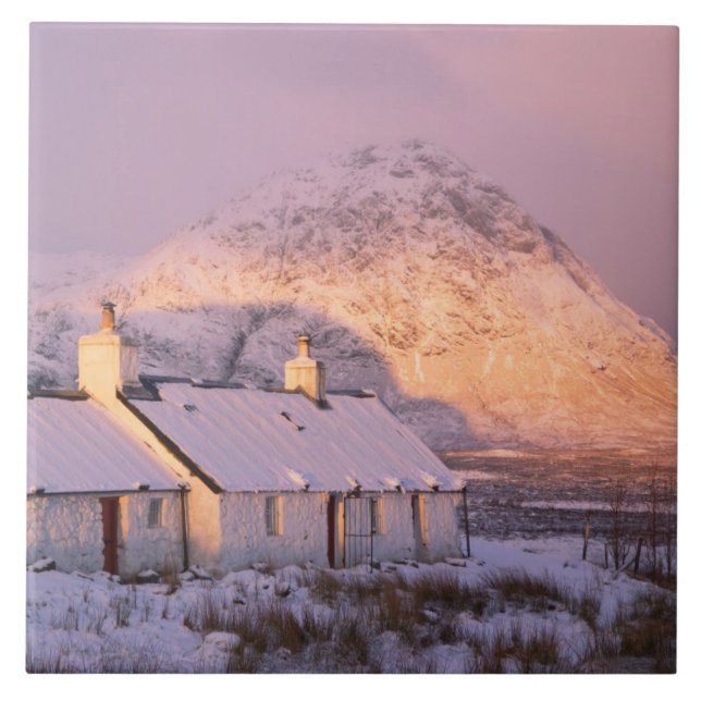Carreau Blackrock Cottage, Glencoe, Highlands, Écosse 2 (Devant)