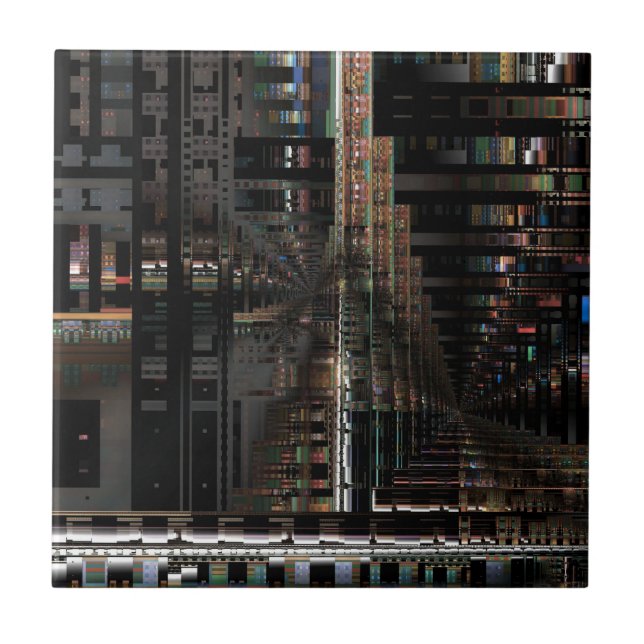 Carreau BlackTechnology Circuit Board Ordinateur électroni (Devant)