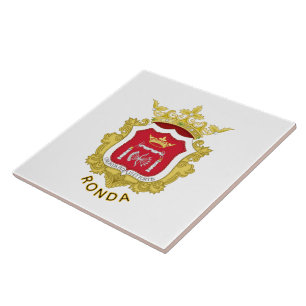 Carreau Blason de Ronda, Espagne