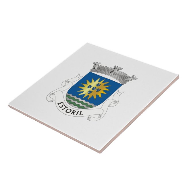 Carreau Blason d'Estoril, Portugal (Côté)