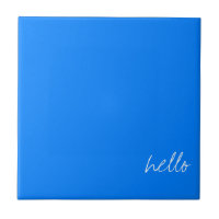 bleu azur personnalisé