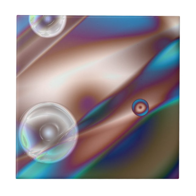 Carreau Bleu chocolat (Devant)