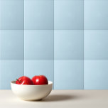 Carreau Bleu clair clair uni couleur claire<br><div class="desc">Design bleu clair clair uni couleur claire.</div>