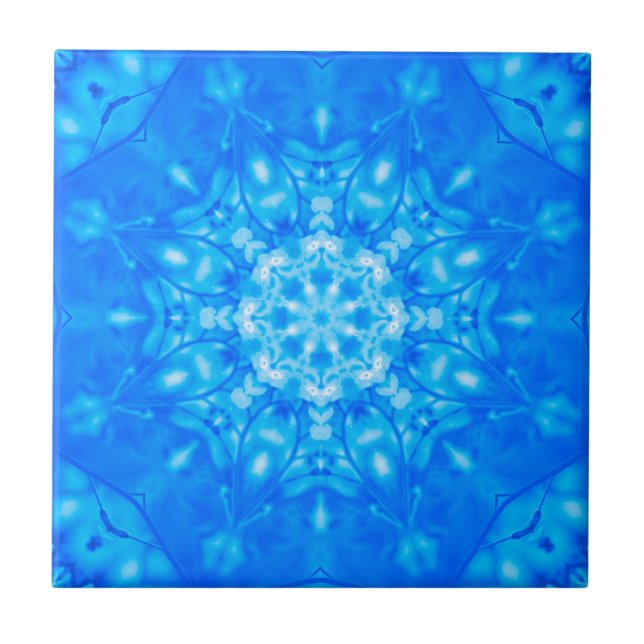 Carreau Bleu clair Motif d'arrière-plan de rattrapage ocul (Devant)