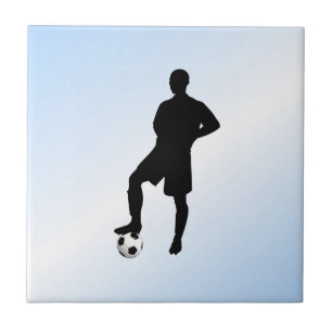 Carreau Bleu de football / Design sportif