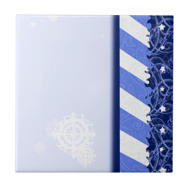 Carreau Bleu d'hiver (Devant)