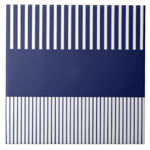 Carreau Bleu et blanc