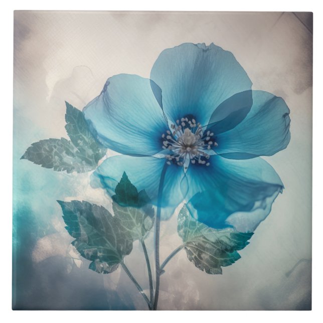 Carreau Bleu éthérée (Devant)