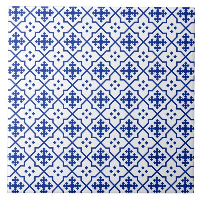 Carreau Bleu marocain (Devant)