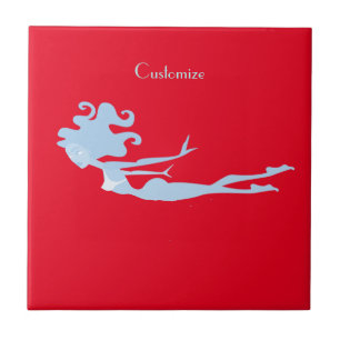 Carreau Bleu Mermaid Swimmer Thunder_Cove