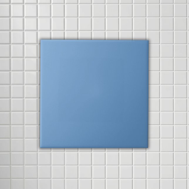 Carreau Bleu poussiéreux uni (Créateur téléchargé)