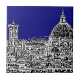 Carreau Bleu royal de Florence