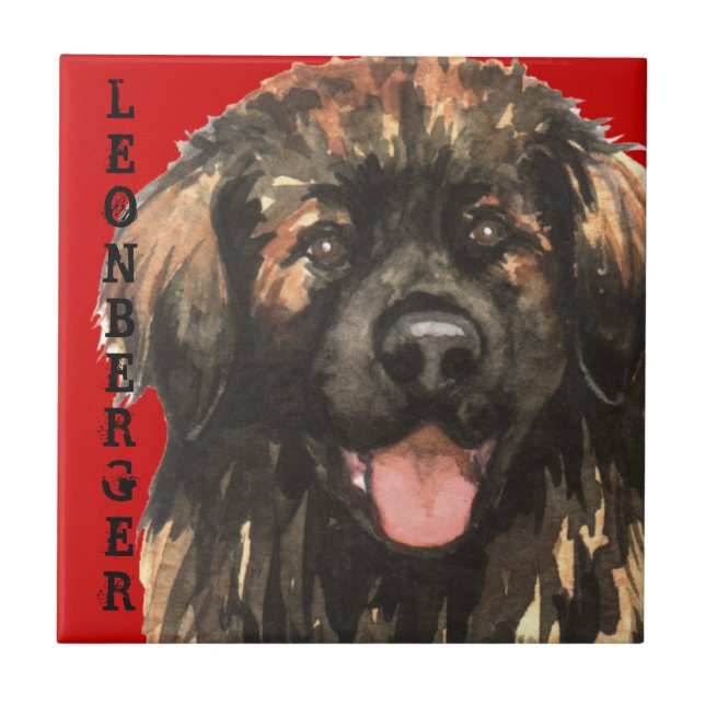 Carreau Bloc de couleur Leonberger (Devant)